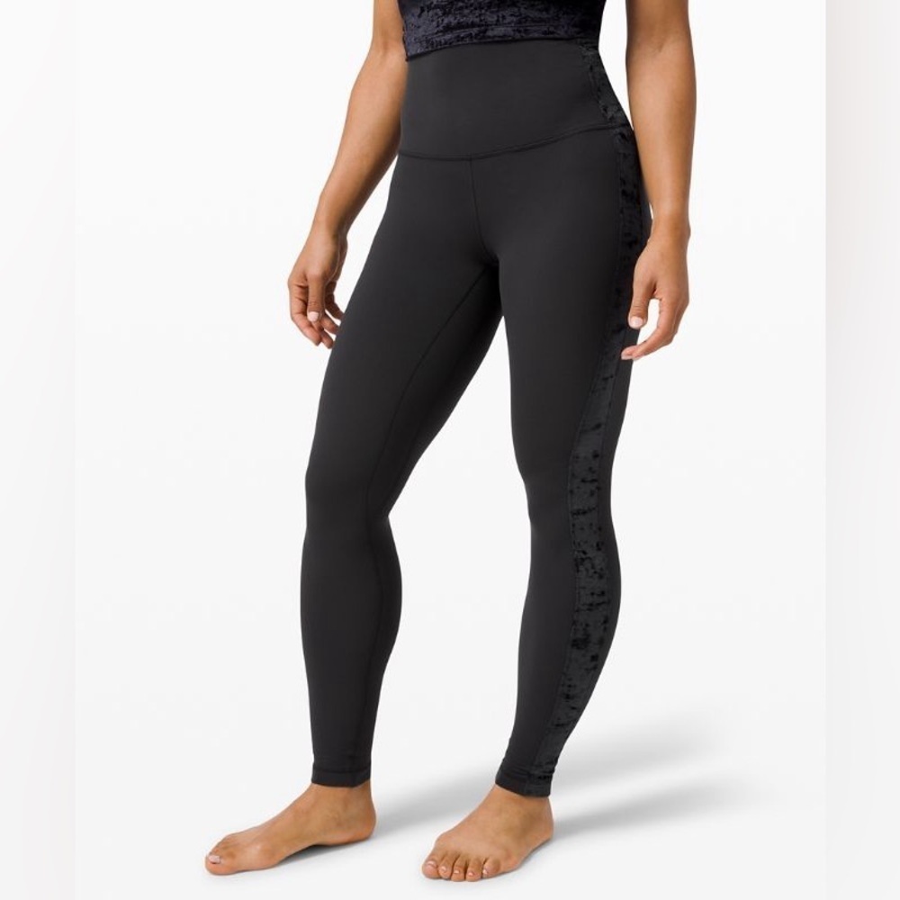 Lululemon Align Super High Rise Leggings Crushed Velvet